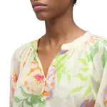 Платье Sundek Flower bunch printed short, бежевый - фото 4