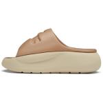 Шлепанцы женские коричневые Lacoste - фото