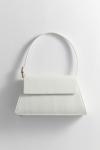 Сумка через плечо с широким дном H&M, белый - фото 3