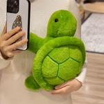 Милые разноцветные маленькие плюшевые черепашки MLING, синий - фото 5