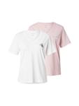 Футболка Calvin Klein Jeans, Rose/White - фото