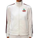 Куртка knitted bead cotton zip jacket for white Gucci, белый - фото 3