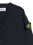 Кардиган с нашивкой Compass Stone Island Junior, синий - фото 3