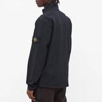 Куртка soft shell-r jacket 'navy' Stone Island, синий - фото 2