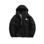 Hello Kitty Hello Kitty SS25 пуховик Unisex Sanrio, черный - фото