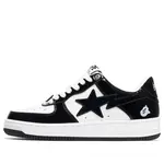 Кроссовки A Bathing Ape Bape STA Low 'Black White', черный - фото