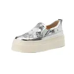 Echo&yolo Лоферы женские розовые, серебристые - фото