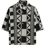 Футболка мужская черно-белая ZARA - фото