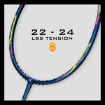 Бадминтонная ракетка HUNDRED Powertek 2000 PRO (темно-синяя) - фото 5