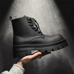 Мужские ботинки Cahhrrn X Martin Boot Men Beige V05 - фото 3