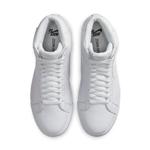 Кроссовки zoom blazer mid sb Nike, белый - фото 4