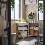 Боковой блок IKEA, 40x90 см, белый - фото 2