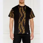 Футболка стандартного кроя Versace, черный - фото