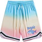 Повседневные шорты унисекс BAGE, градиентный розовый - фото 6