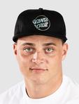 Бейсболка Santa Cruz Winkowski Ufo Dot Snapback Cap, black - фото 2