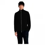 Свитер Selected Dane full zip, черный - фото