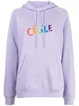 Худи с логотипом Être Cécile, фиолетовый - фото