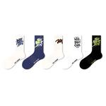 Носки унисекс Jkn до середины икры, 5 двойных (модель Graffiti Mesh Group A) - фото 13