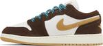 Кроссовки Air Jordan 1 Low GS 'Cacao Wow', коричневый - фото 3