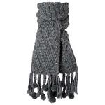 Шарф Barts Lily, серый - фото