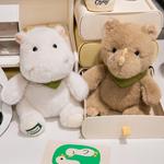 Плюшевая игрушка бегемот носорог 35 см высота MORTEN SOLUM - фото 4