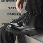 Ботинки Martin мужские черный Chi Wolf - фото 5