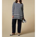 Брюки LECCE Marina Rinaldi, синий - фото 3