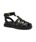 Кожаные сандалии Coach, черный - фото