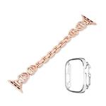 CHENSONG Часы Strap Apple Compatibility Metal 160mm, Black - фото 2