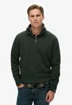 Толстовка Superdry & Co ESSENTIAL LOGO HALF ZIP, Deep Forest Marl/Green - фото