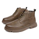 Мужские ботинки Cahhrrn X Martin Boot Men Beige Wit - фото 8