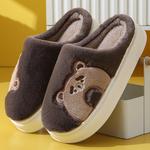 Сабо с закрытым носком унисекс Yushipoluo, коричневый - фото 17