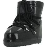 Ботинки Moon Boot модель Mb Icon Low Glit цвет черный - фото