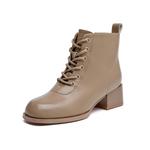 Ботильоны женские абрикосовые AOKANG, Apricot - фото