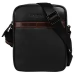 Сумка через плечо bugatti "CORSO DELUXE", натуральная кожа, черный - фото