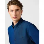 Рубашка Wrangler Oxford, синий - фото 6