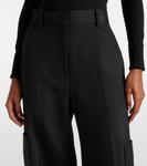 Прямые брюки Caiton Khaite, черный - фото 4