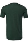 Футболка BELLA + CANVAS Triblend, цвет solid forest triblend - фото 2