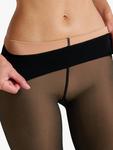 Непрозрачные колготки Sheer Look плотностью 100 Denier Charnos, Black/Neutral - фото 4