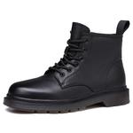 Devanro Короткие мужские ботинки Martin, черные - фото