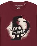 Свитер Watapparel Sweatshirt Opasaurus, бордовый - фото 4