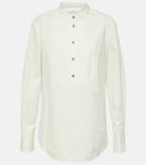 Хлопковая блузка Chloé, белый - фото