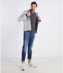 Свитшот мужской Boss однотонный с логотипом бренда, серый - фото 2