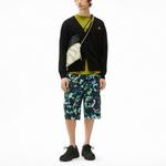 Свитер мужской Kenzo с вышивкой логотипа, черный / оранжевый - фото 3