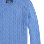 Детский свитер Polo Ralph Lauren, синий - фото 4