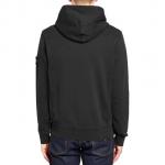 STONE ISLAND Свитшот мужской черный - фото 4