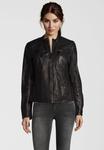 Кожаная куртка Naomi в модном образе 7eleven, черный - фото 2