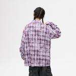 Футболка унисекс Swag LOOX! в синюю клетку - фото 9