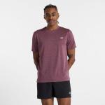 Футболка Performance new balance Athletics, фиолетовый - фото