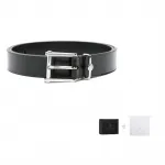 VERSACE Ремень с пряжкой с логотипом, Black - фото